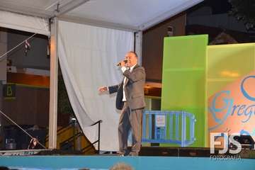 Actuación del humorista Maestro Florido (Foto Francisco Javier Santana)